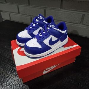 Blue/white Nike Dunk